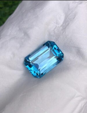 Faceted Natural Swiss Topaz