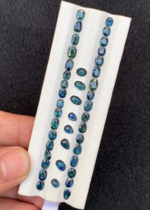 faceted Jewellery Size Natural parti Sapphires